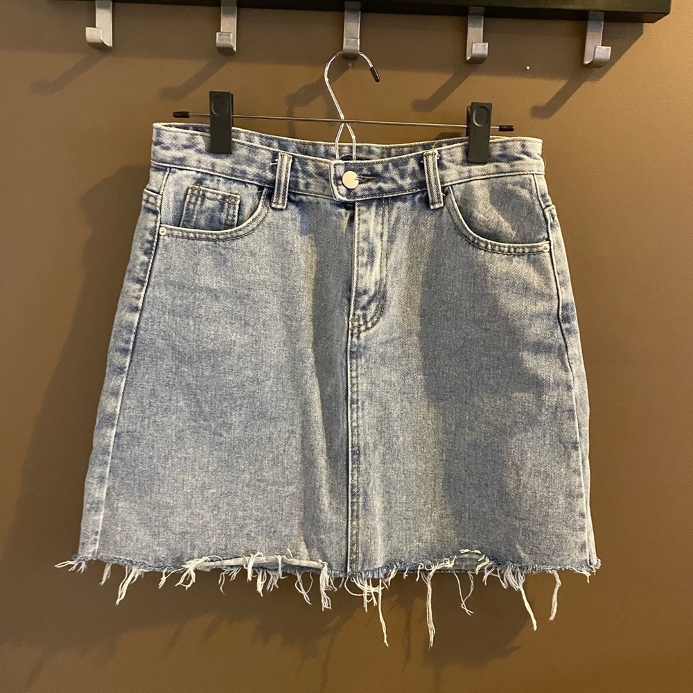 High Waisted Mini Skirt